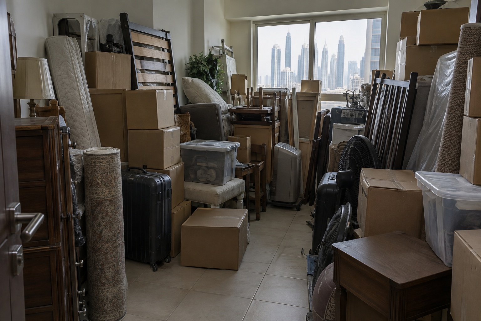 Junk removal — before