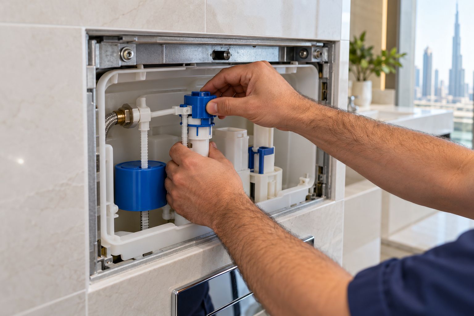 Toilet flush repair